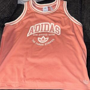 Men’s Adidas Peach Sleeveless Jersey
